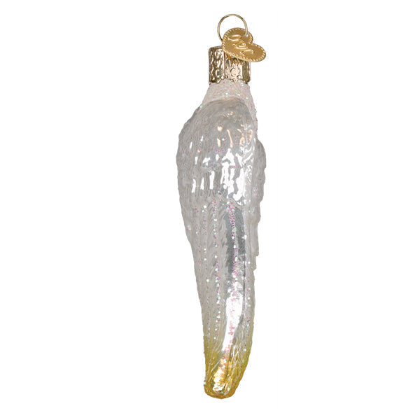 Old World Christmas: Sterling Angel Wings Christmas Ornament