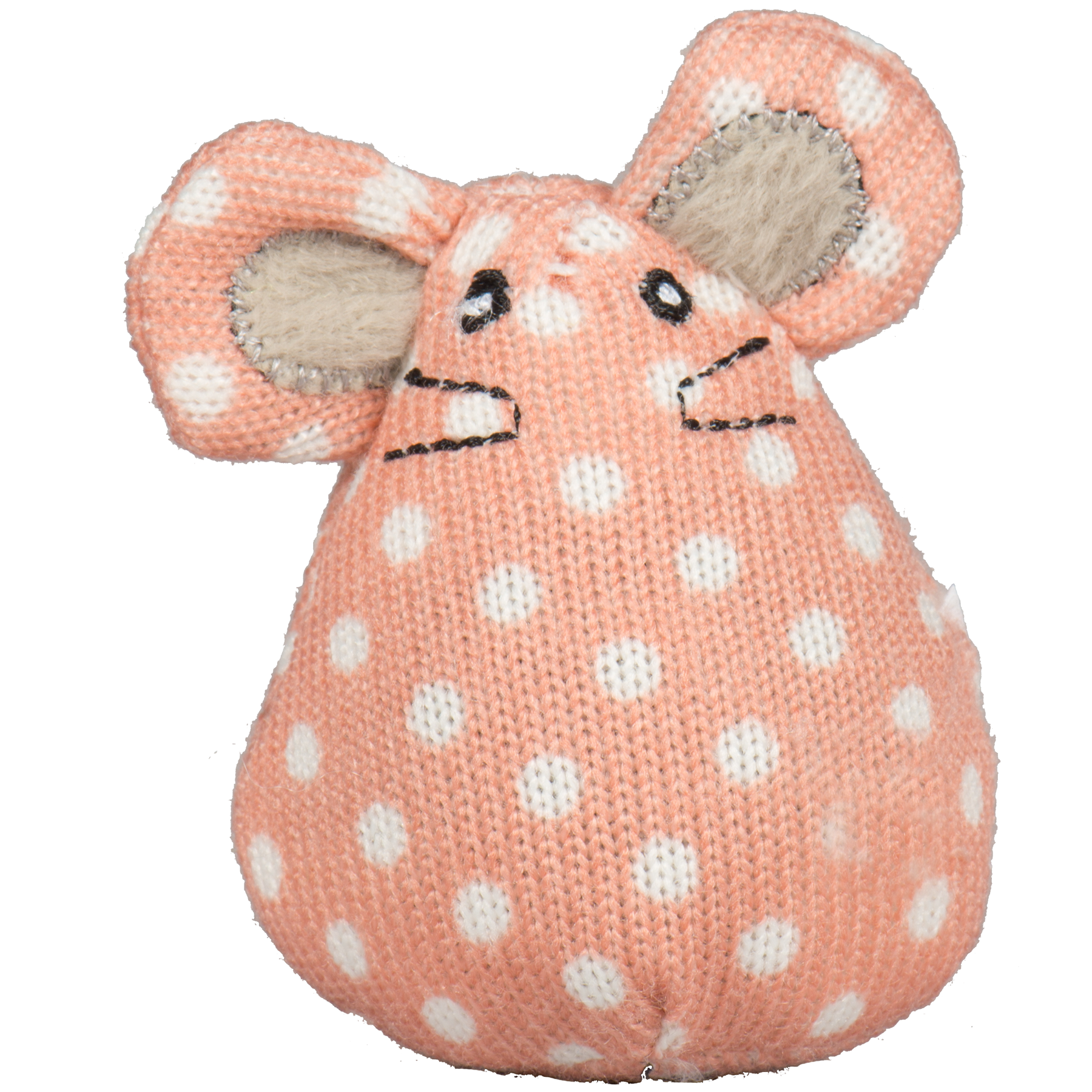 HuggleKats Polka Dot Mice Bucket of Cat Toys, 16 Pack | HT Animal Supply