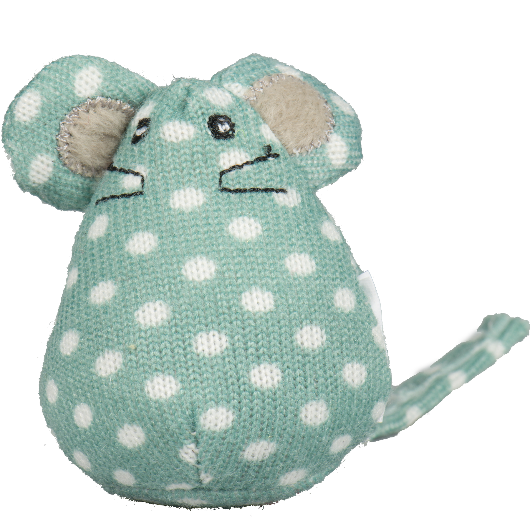 HuggleKats Polka Dot Mice Bucket of Cat Toys, 16 Pack | HT Animal Supply