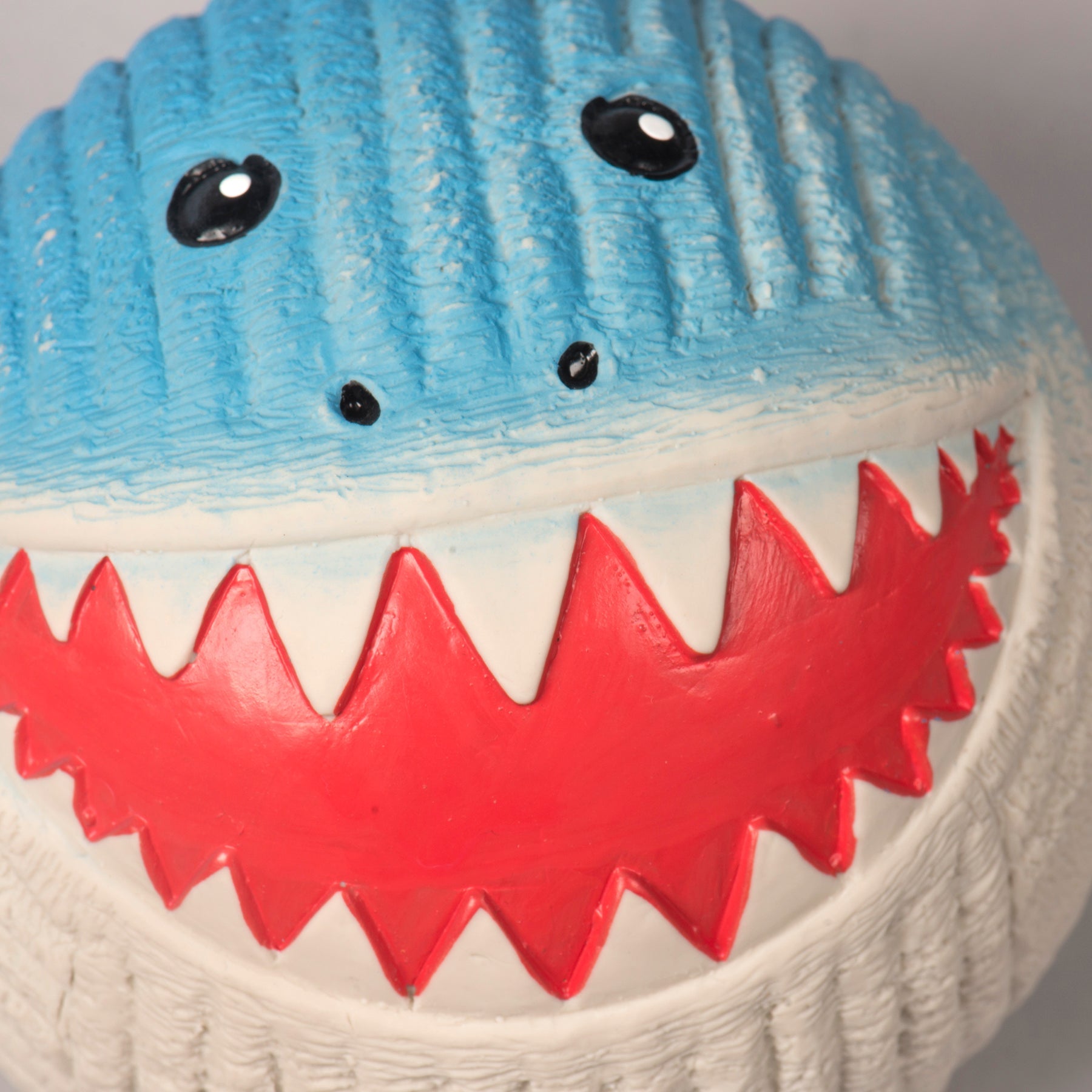 Finn the Shark Ruff-Tex Latex Ball Dog Toy, Large