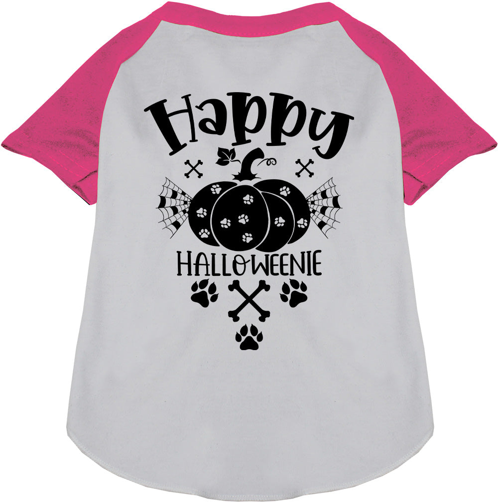 As You Wish Apparel – Happy Halloweenie Pet Raglan Shirt