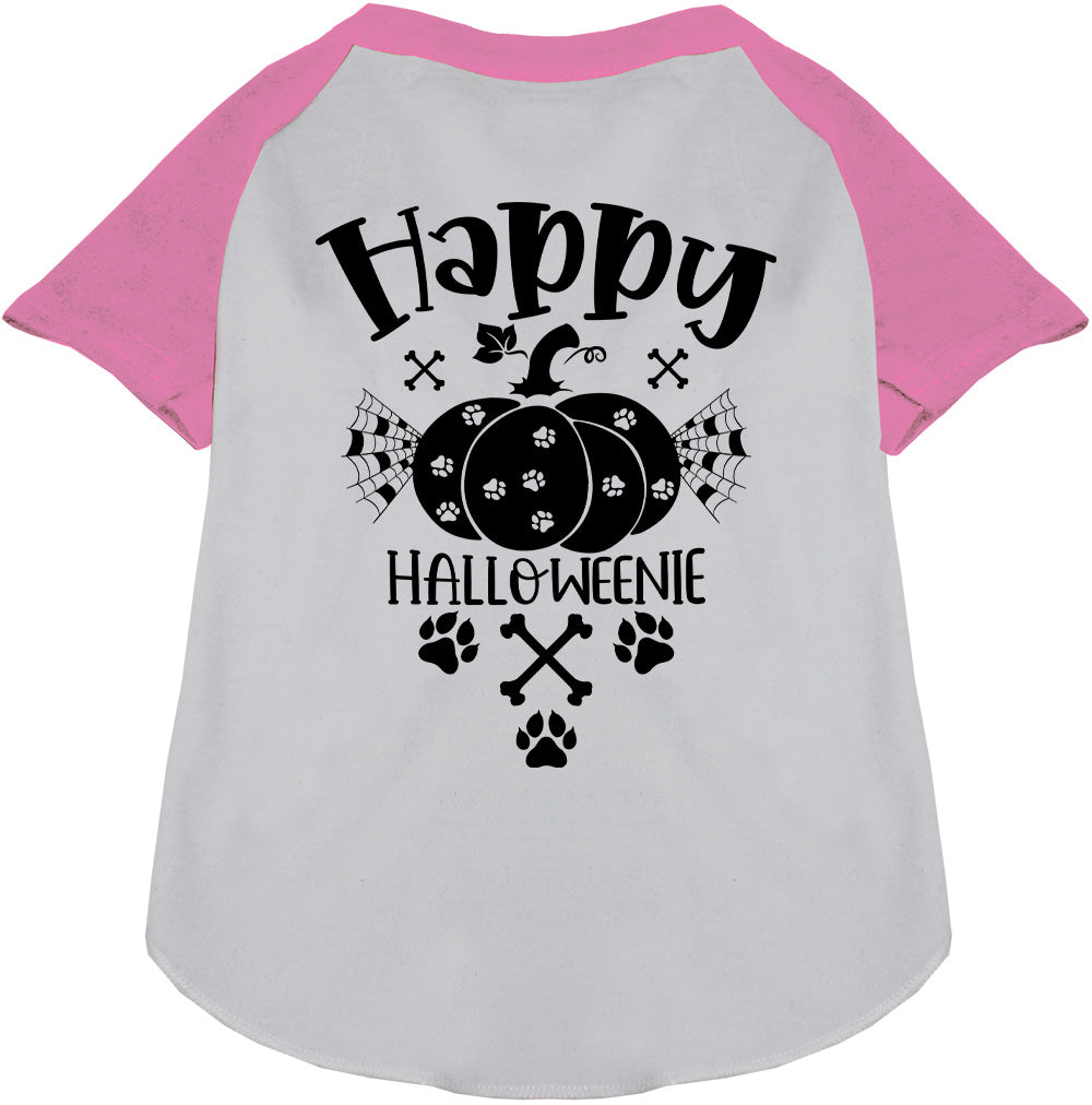 As You Wish Apparel – Happy Halloweenie Pet Raglan Shirt