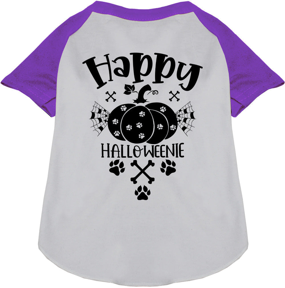 As You Wish Apparel – Happy Halloweenie Pet Raglan Shirt