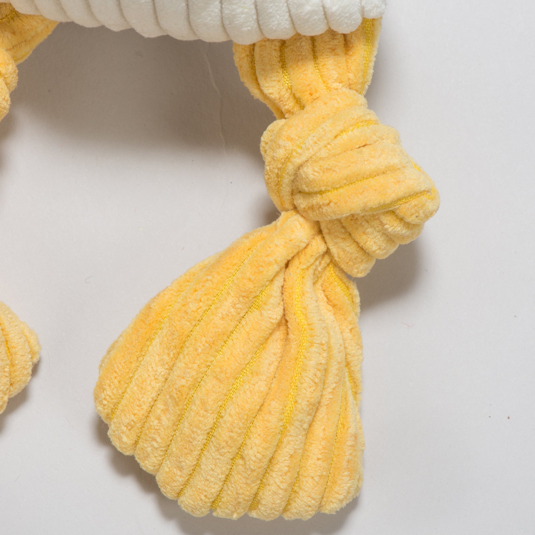 Dilly Duck Knottie Plush Dog Toy