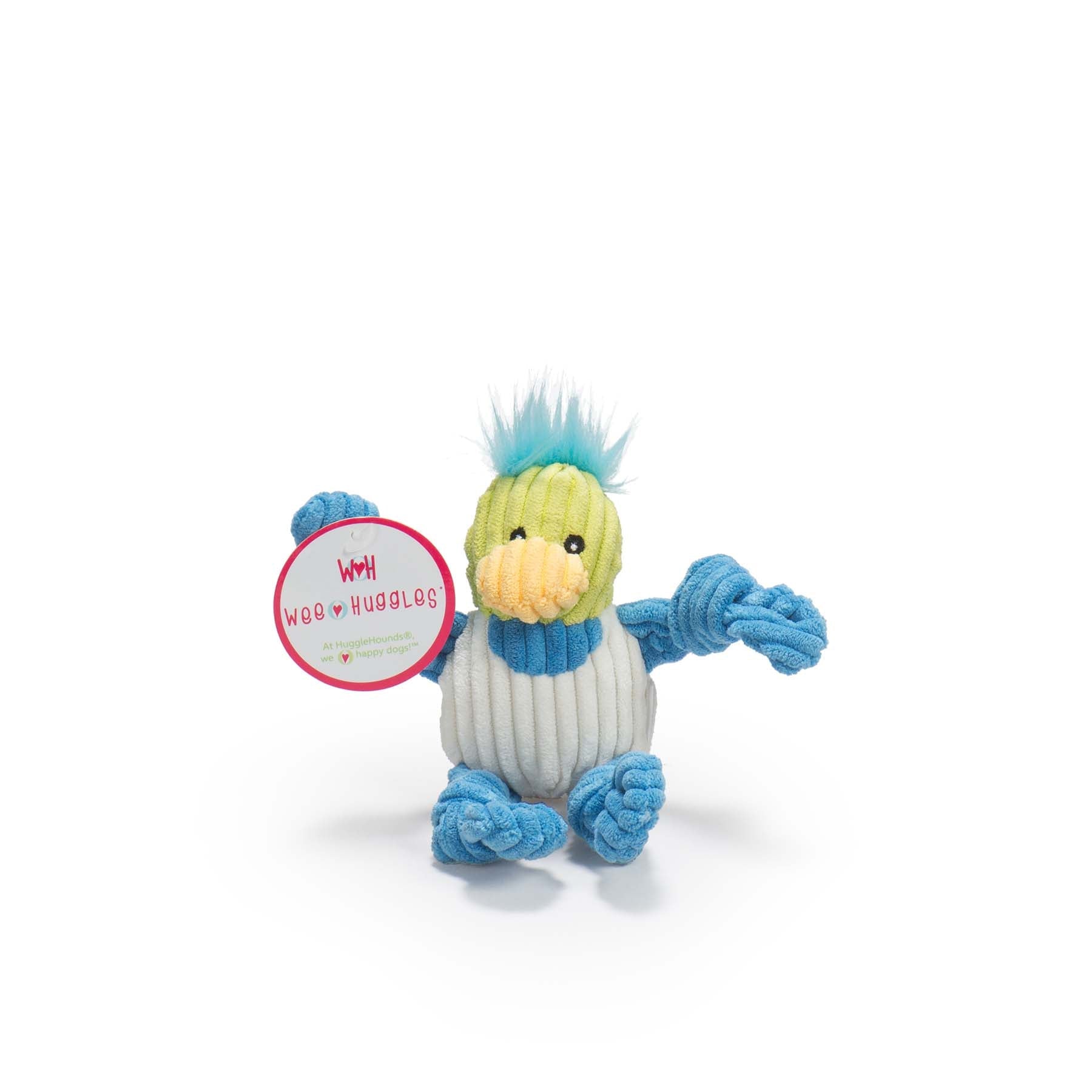 Wee Huggles Assorted Plush Dog Toys, 6 Pack
