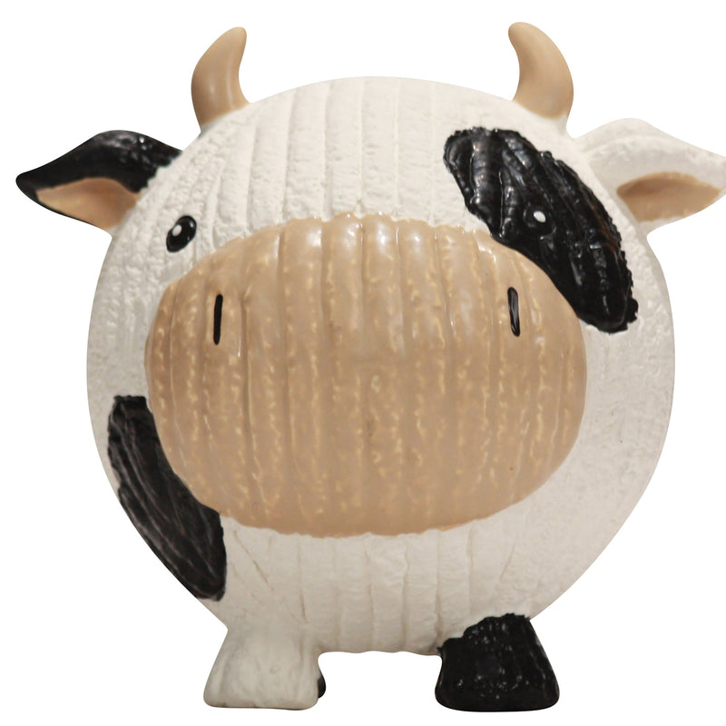 Dottie Cow Ruff-Tex Latex Ball Dog Toy, Large