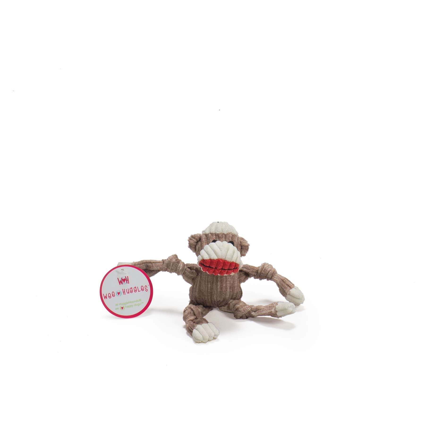 Wee Huggles Assorted Plush Dog Toys, 6 Pack