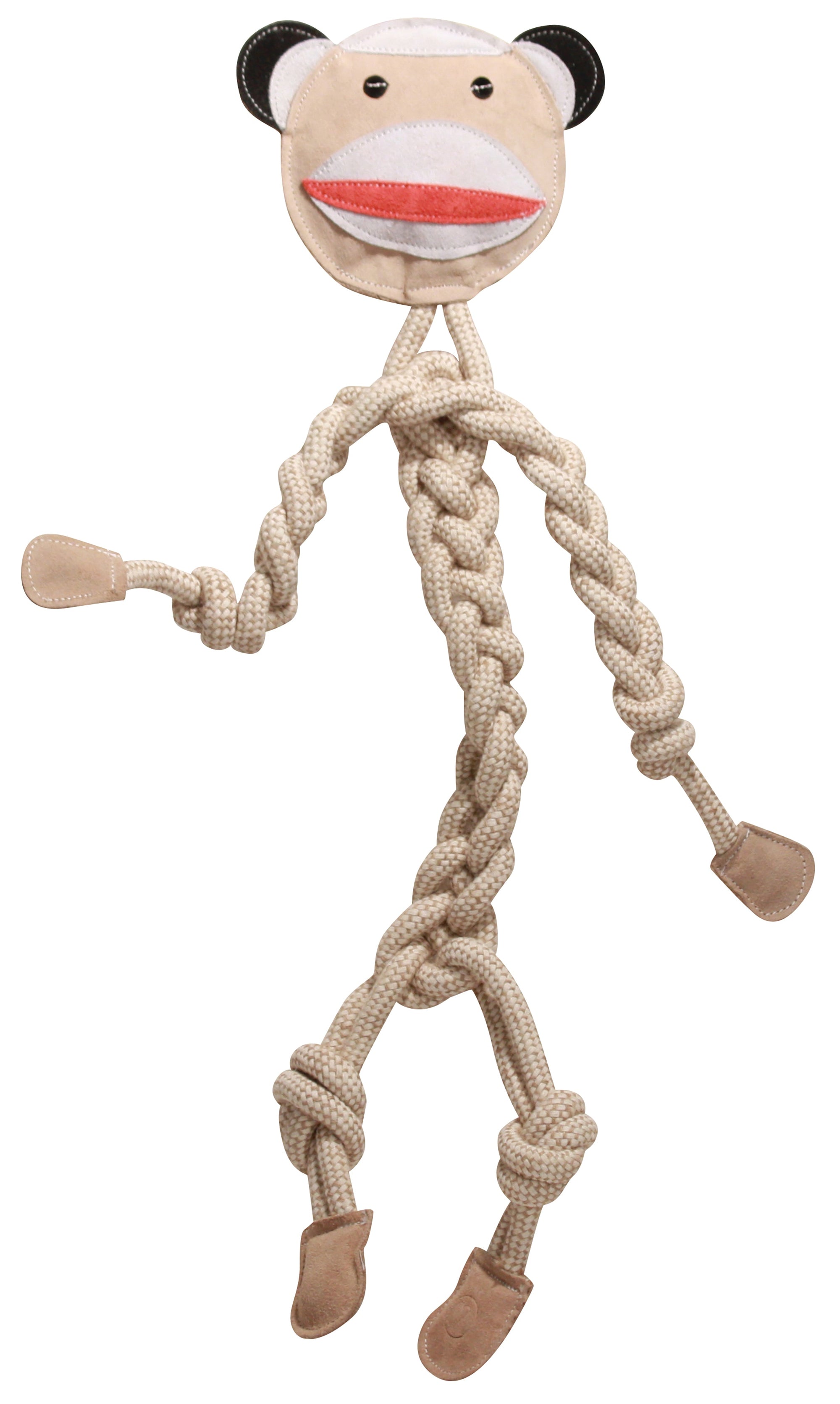 Natural Rope Knottie Dog Toys, 3 Pack, XL (16mm rope diameter)