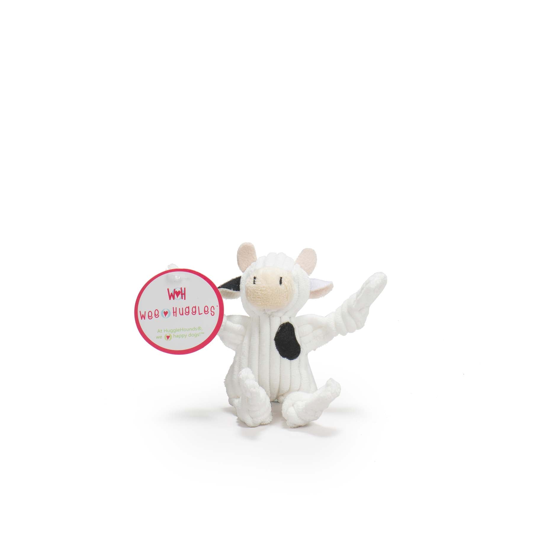 Wee Huggles Assorted Plush Dog Toys, 6 Pack