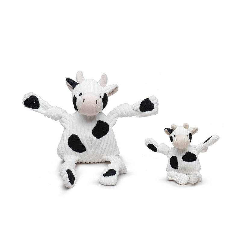 Dottie Cow Knottie Plush Dog Toy