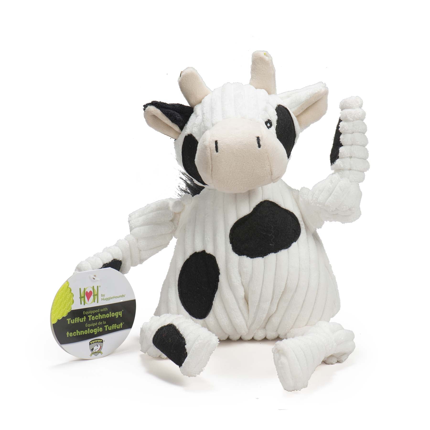 Dottie Cow Knottie Plush Dog Toy