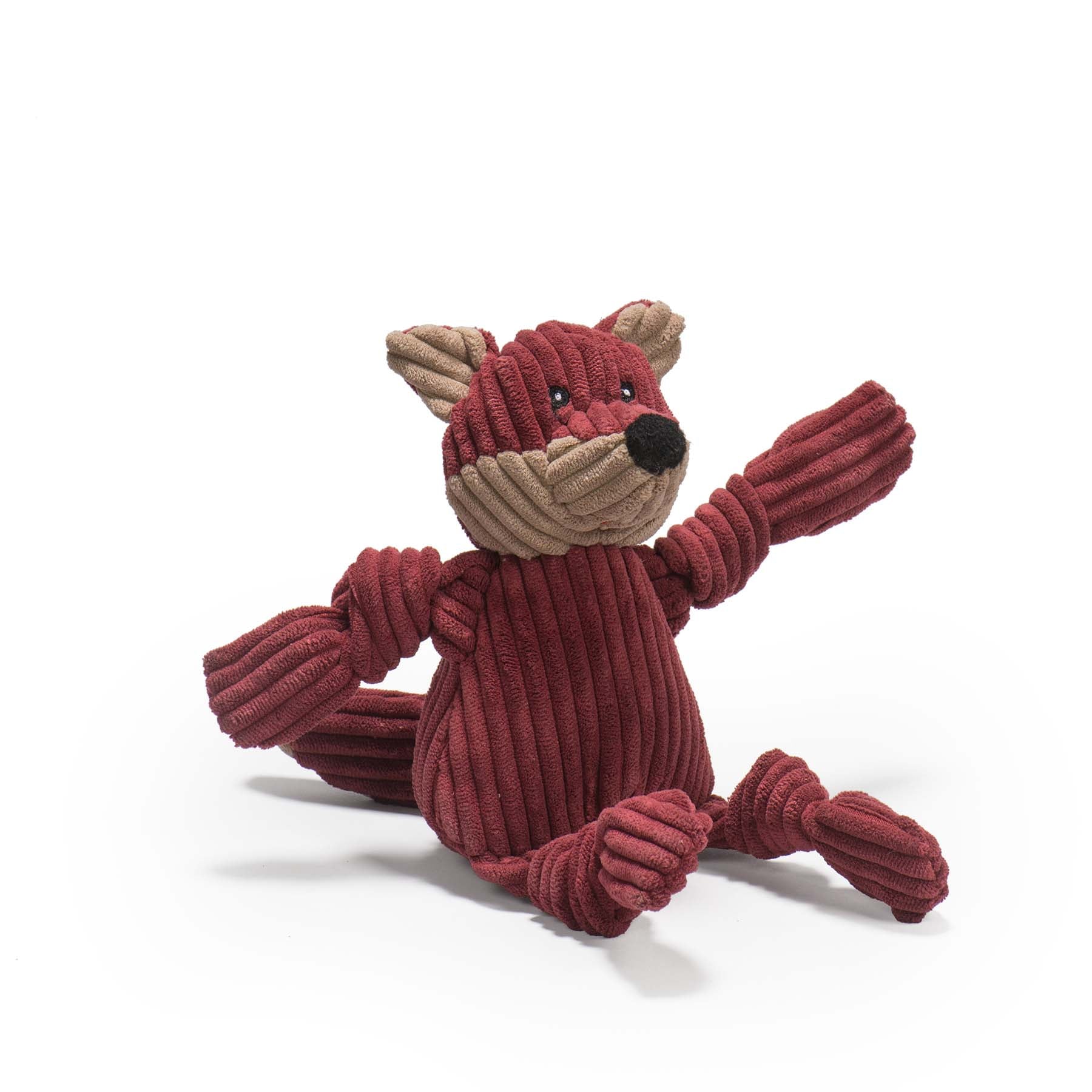 Sly Fox Knottie Plush Dog Toy