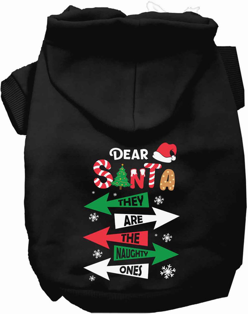 As You Wish Apparel – Theyre the Naughty Ones Christmas Pet Hoodie