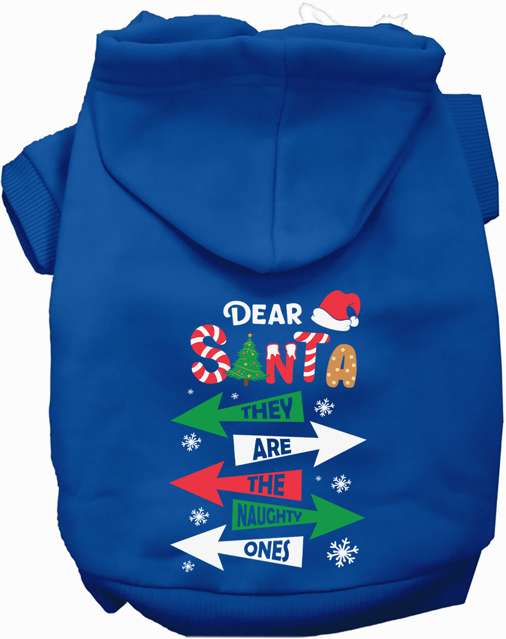 As You Wish Apparel – Theyre the Naughty Ones Christmas Pet Hoodie