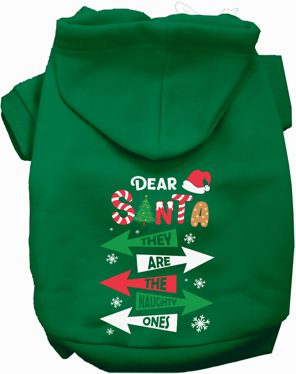As You Wish Apparel – Theyre the Naughty Ones Christmas Pet Hoodie