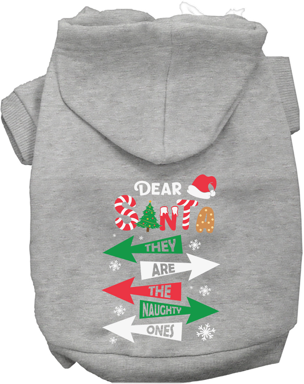 As You Wish Apparel – Theyre the Naughty Ones Christmas Pet Hoodie