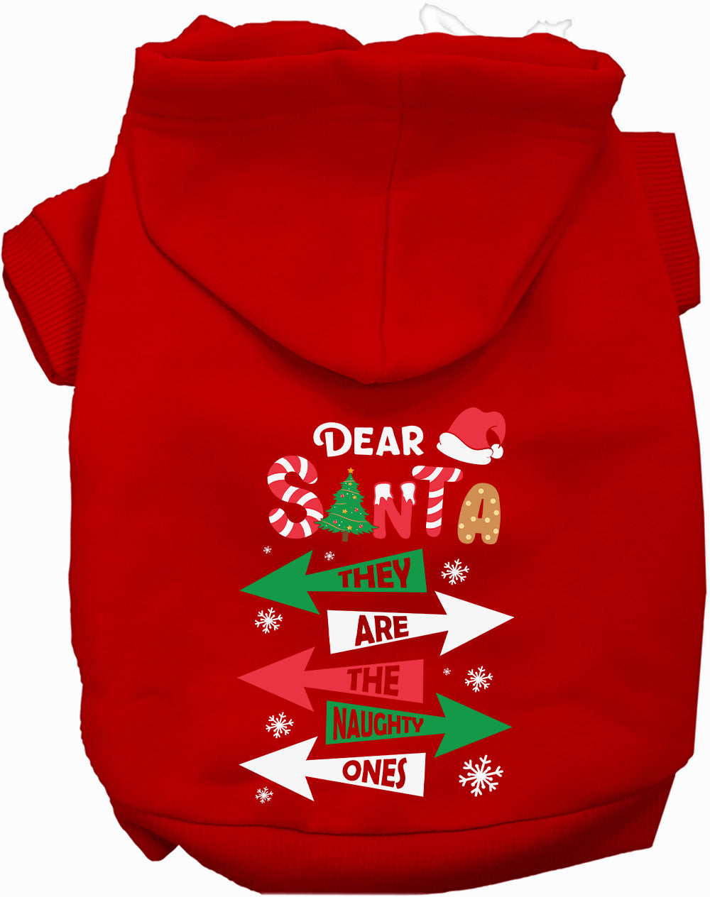 As You Wish Apparel – Theyre the Naughty Ones Christmas Pet Hoodie