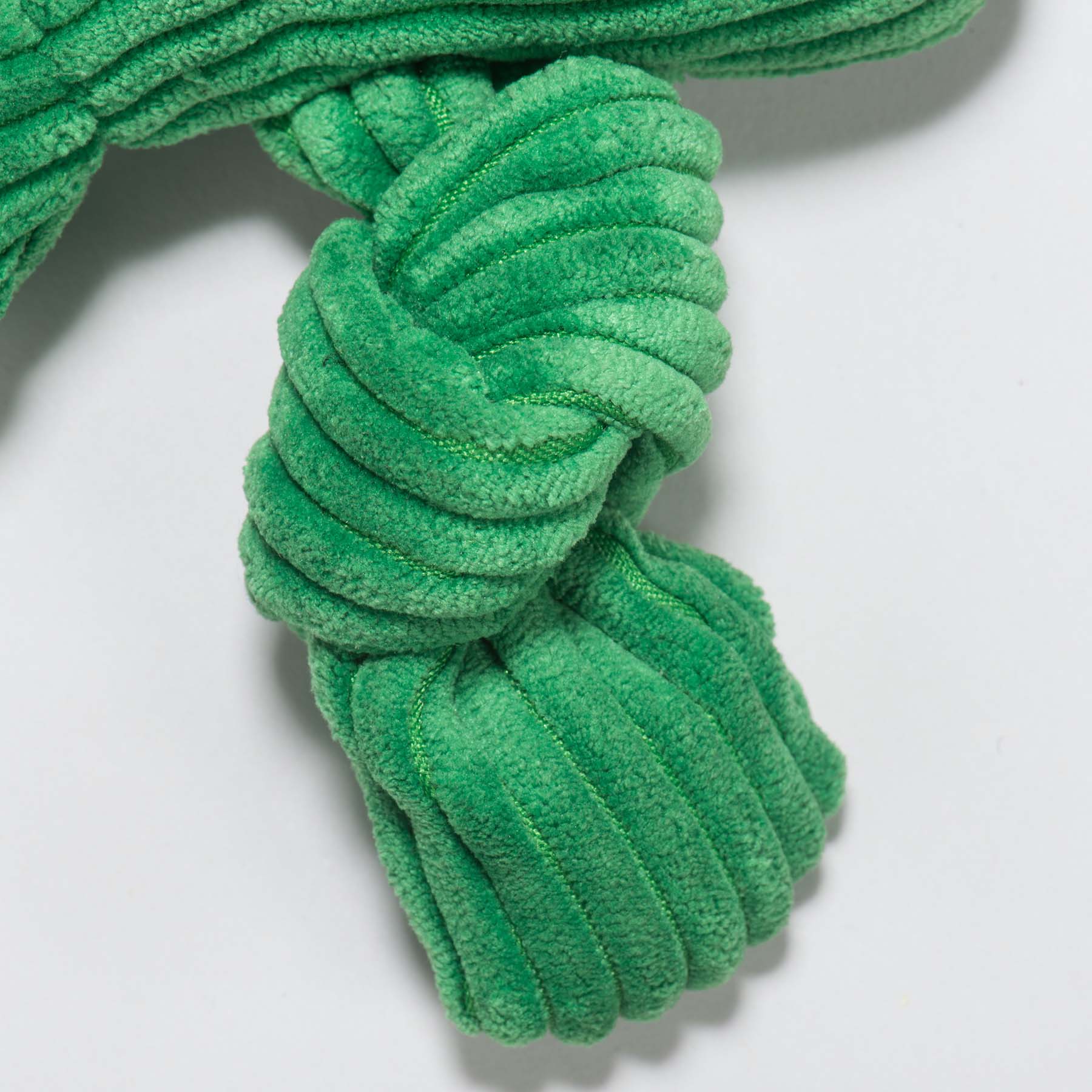 Fergie Frog Knottie Plush Dog Toy