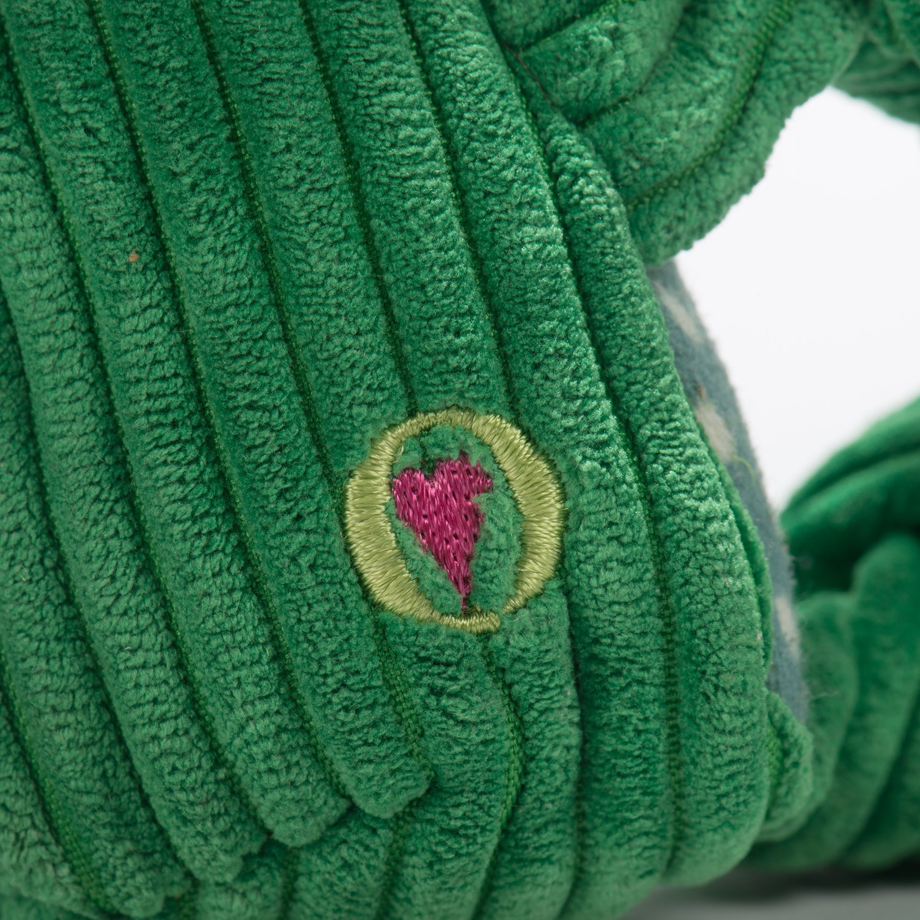 Fergie Frog Knottie Plush Dog Toy