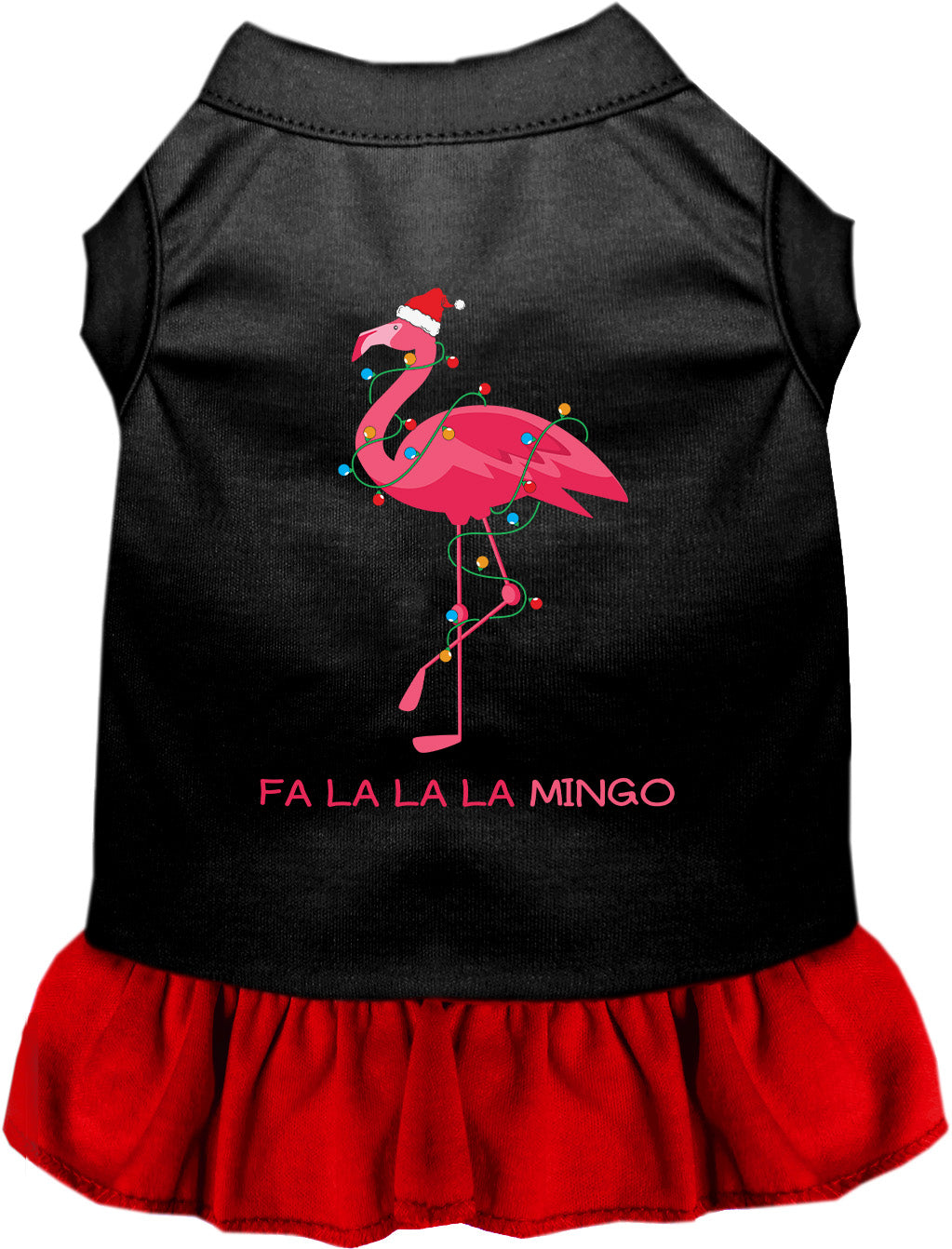 As You Wish Apparel – Falalala mingo Christmas Pet Dress