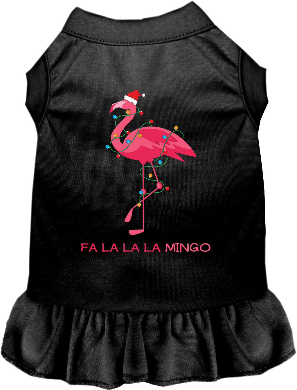 As You Wish Apparel – Falalala mingo Christmas Pet Dress