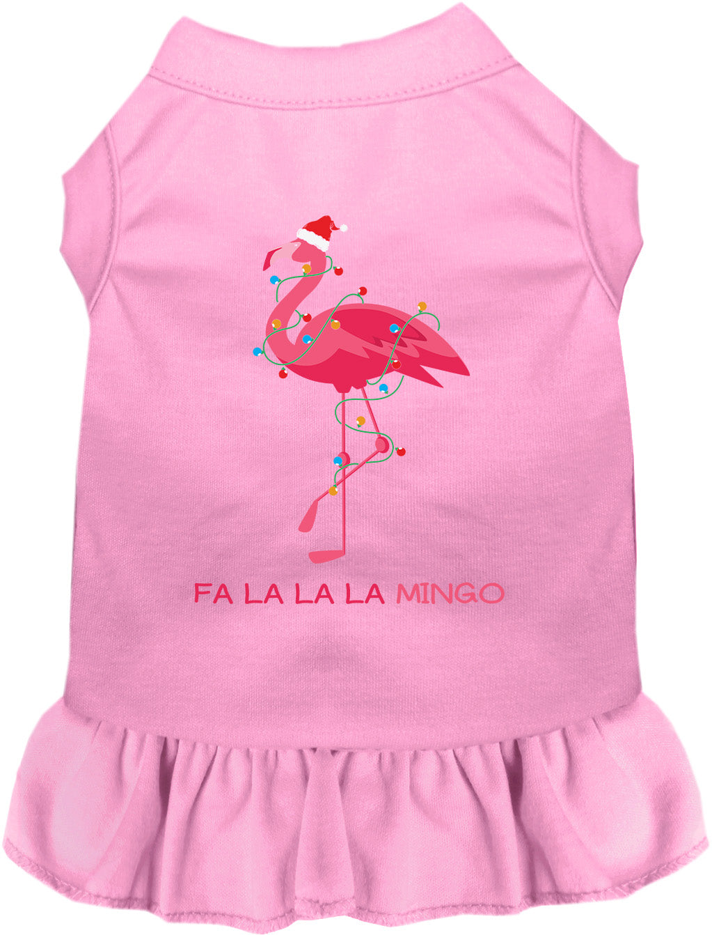 As You Wish Apparel – Falalala mingo Christmas Pet Dress
