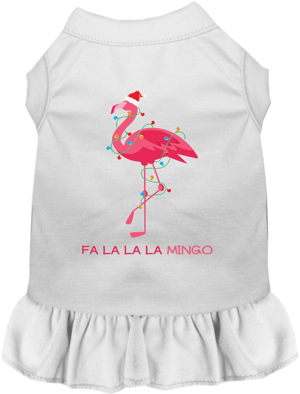As You Wish Apparel – Falalala mingo Christmas Pet Dress