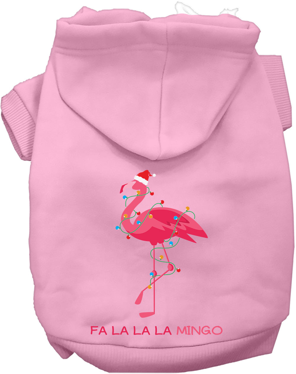 As You Wish Apparel – Falalala mingo Christmas Pet Hoodie