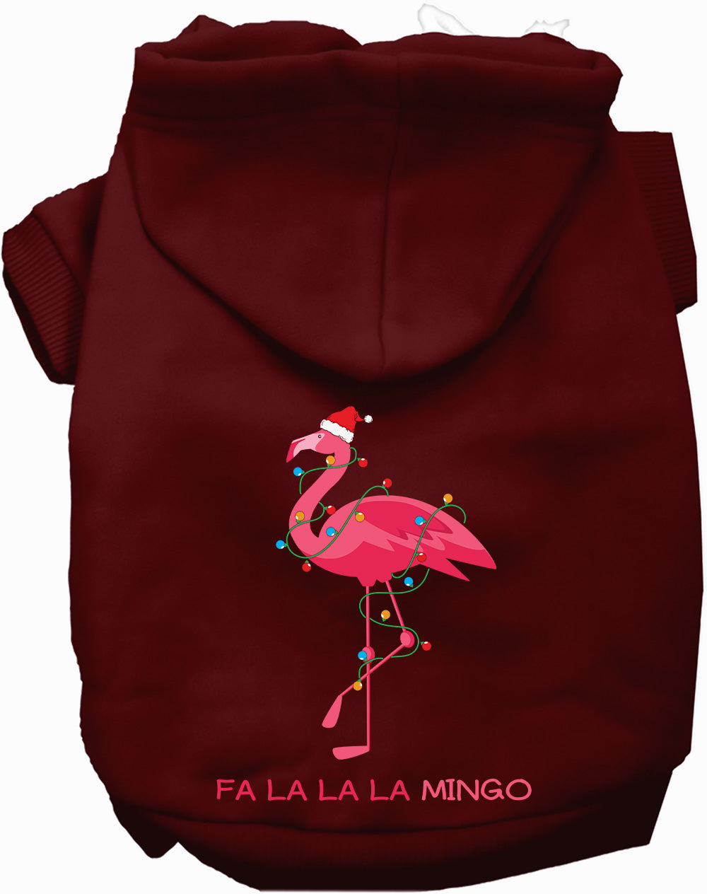 As You Wish Apparel – Falalala mingo Christmas Pet Hoodie