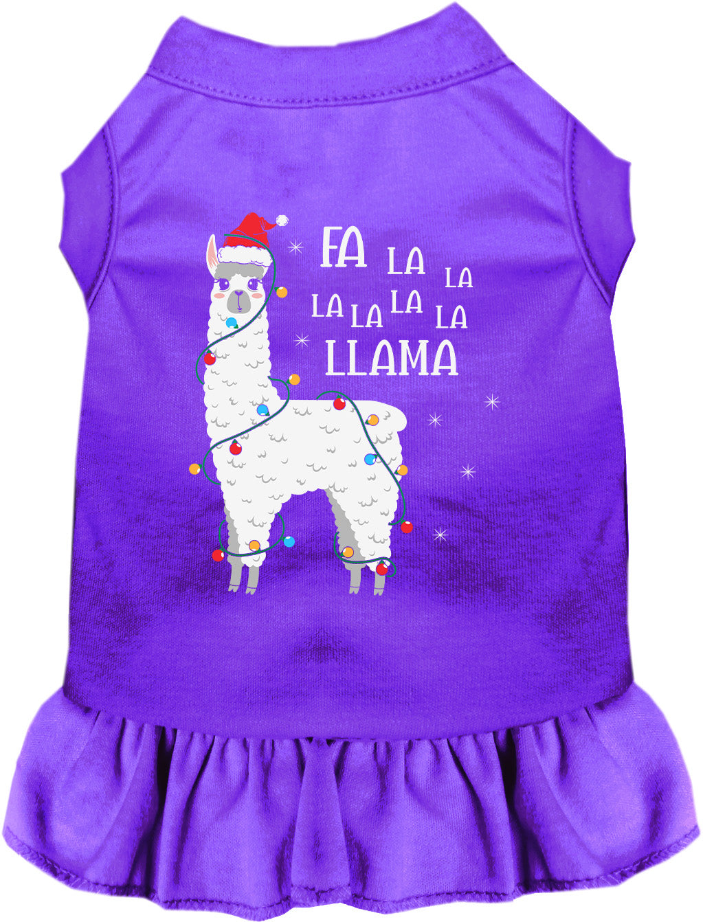 llama christmas dress As You Wish Apparel – Falalala Pet Pet dress