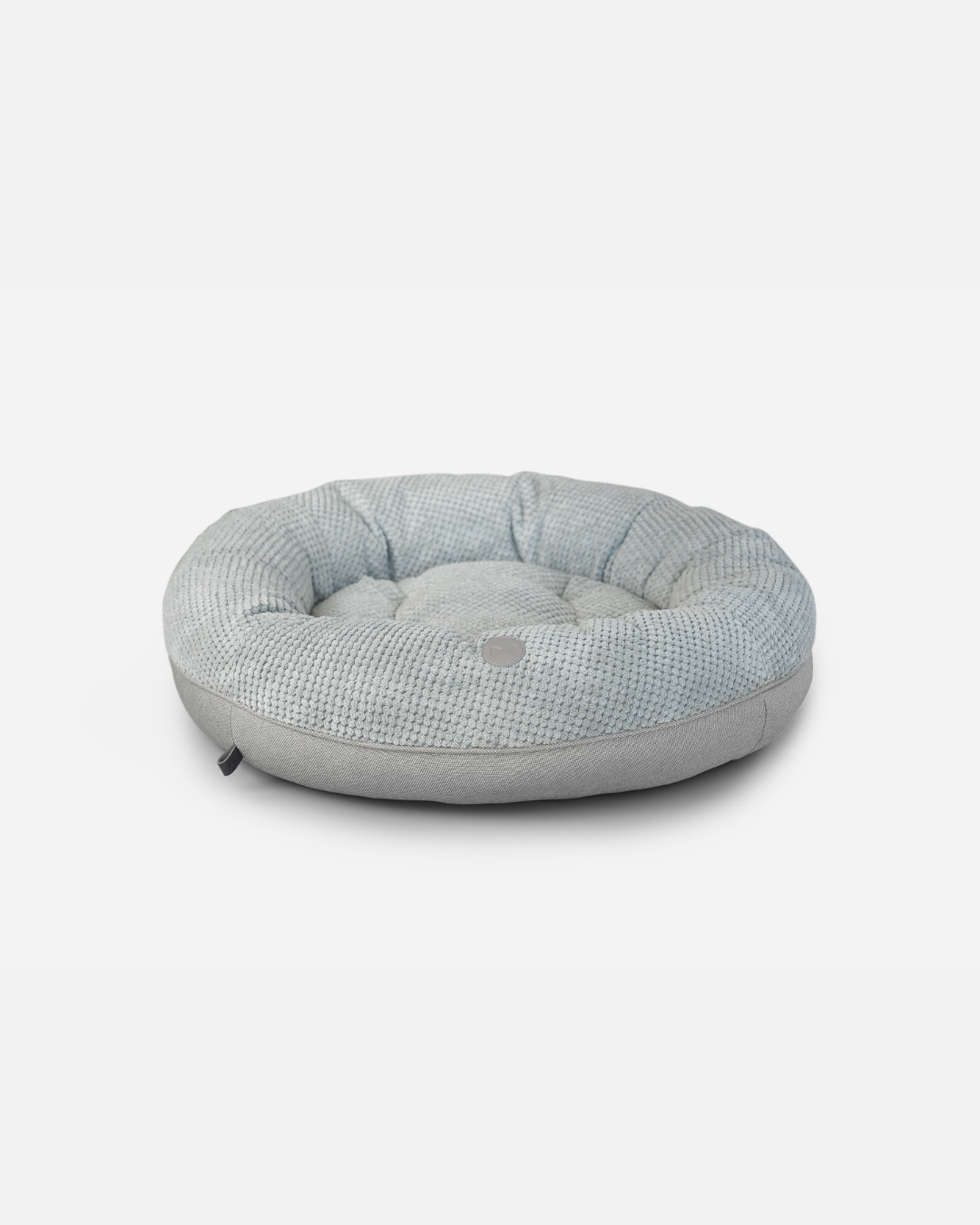 Chester and Lee Moonlight Gray Donut Dog Bed