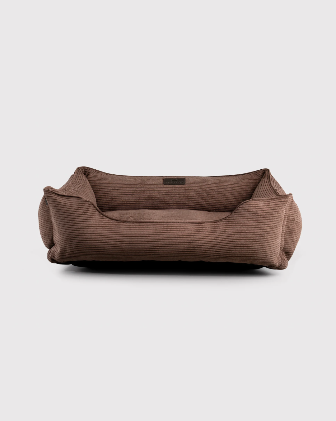 Chester and Lee Fancy Corduroy Sleeper Dog Bed Brown