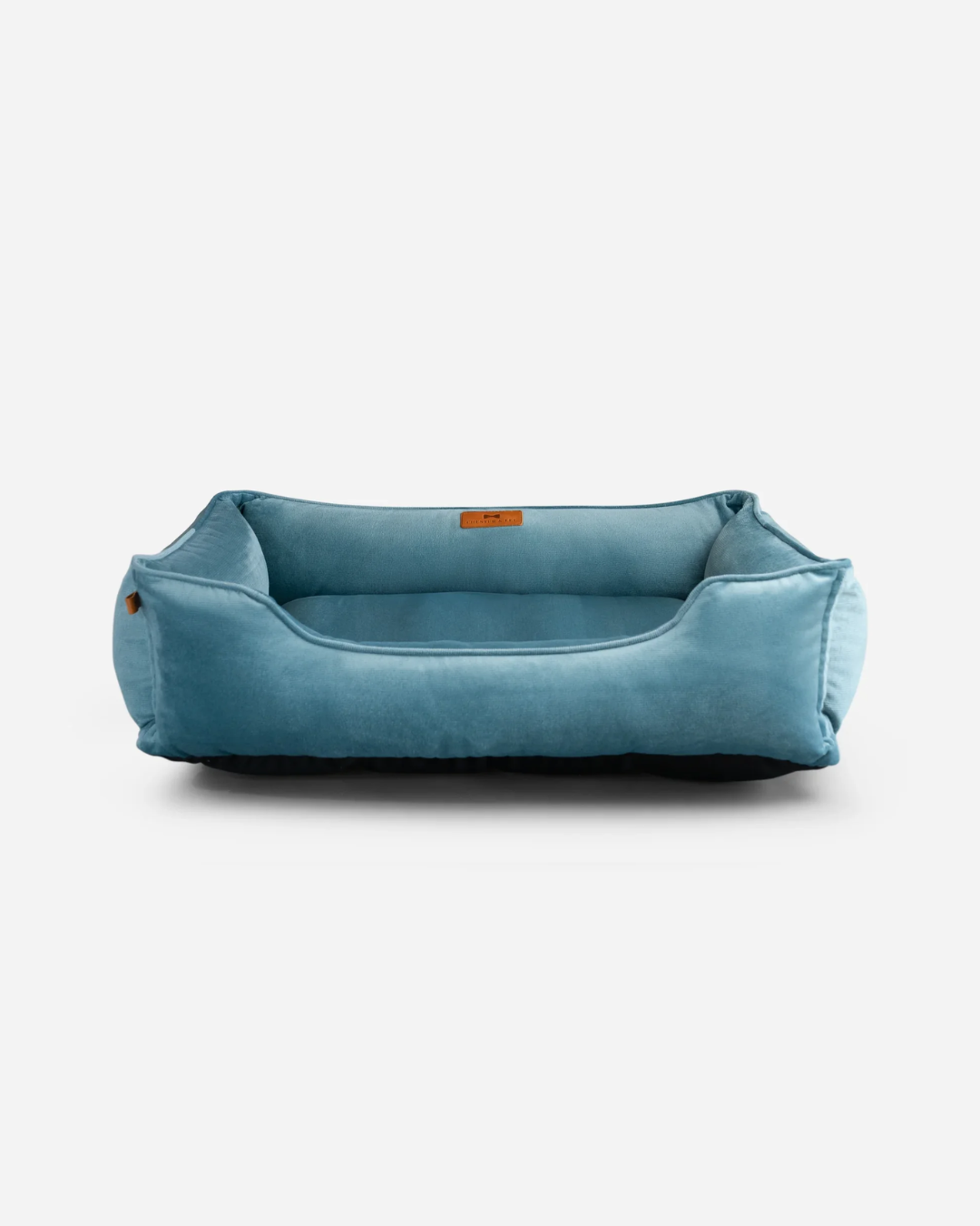 Chester and Lee Vibrant Velvet Sleeper Dog Bed Tiffany