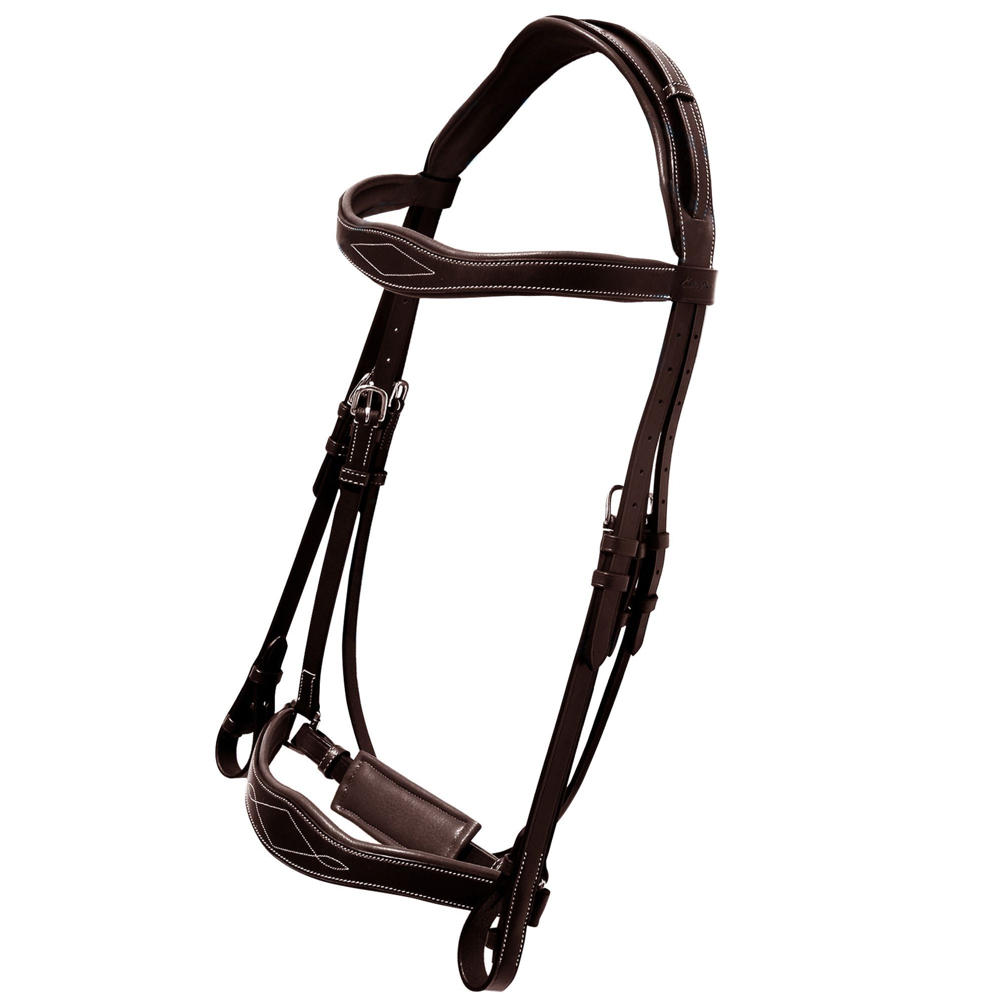 ExionPro Broad Wave Shape Designer Fancy Dressage Bridle & Web Reins - HT Animal Supply