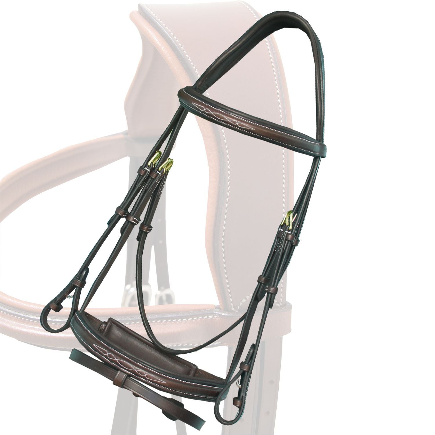 Replacement Noseband of ExionPro Designer Fancy Stitched Bridle - HT Animal Supply