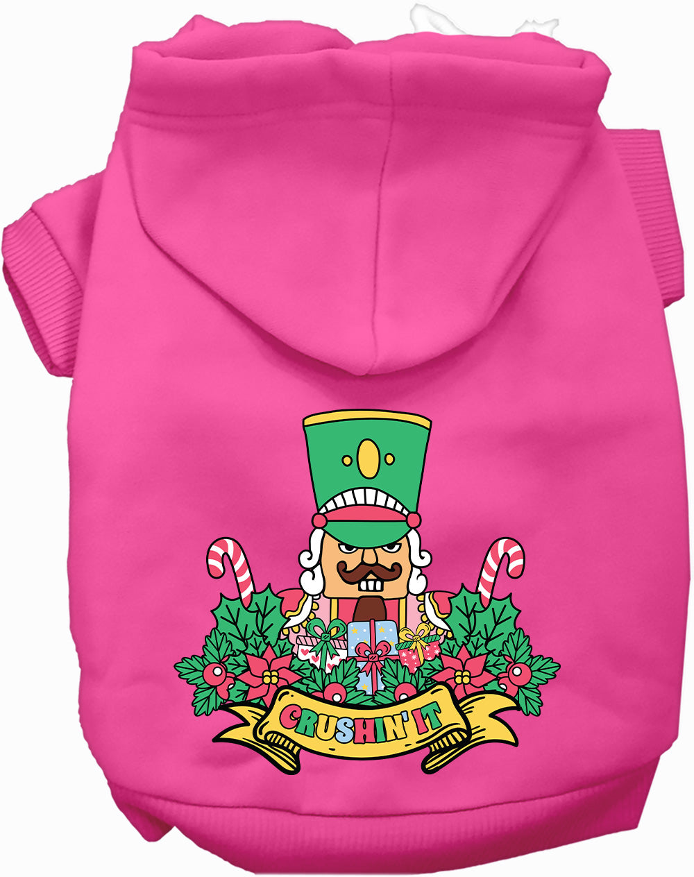 As You Wish Apparel – Crushin It Nutcracker Style Christmas Pet Hoodie