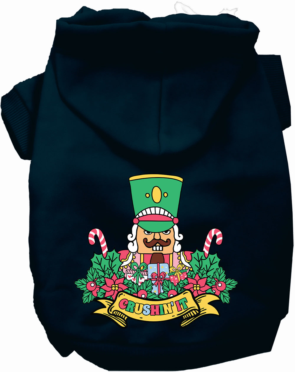 As You Wish Apparel – Crushin It Nutcracker Style Christmas Pet Hoodie