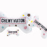 White Chewy Vuiton Bone Toy by Haute Diggity Dog