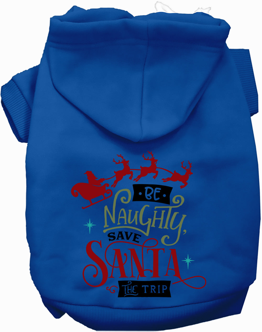 As You Wish Apparel – Save Santa the Trip Christmas Pet Hoodie