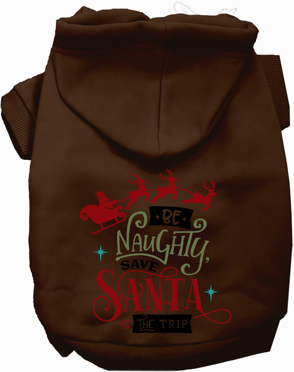 As You Wish Apparel – Save Santa the Trip Christmas Pet Hoodie