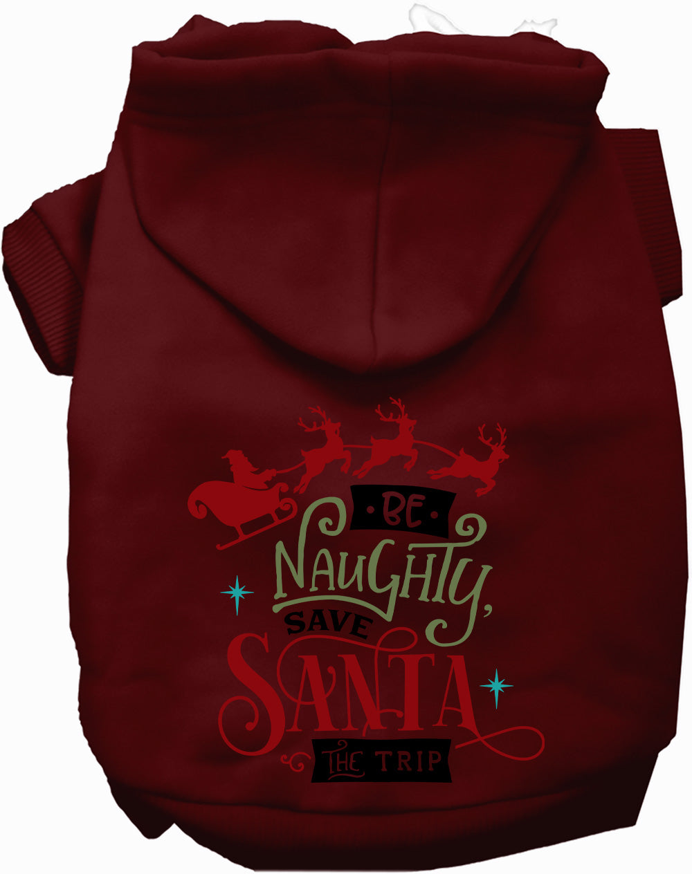 As You Wish Apparel – Save Santa the Trip Christmas Pet Hoodie