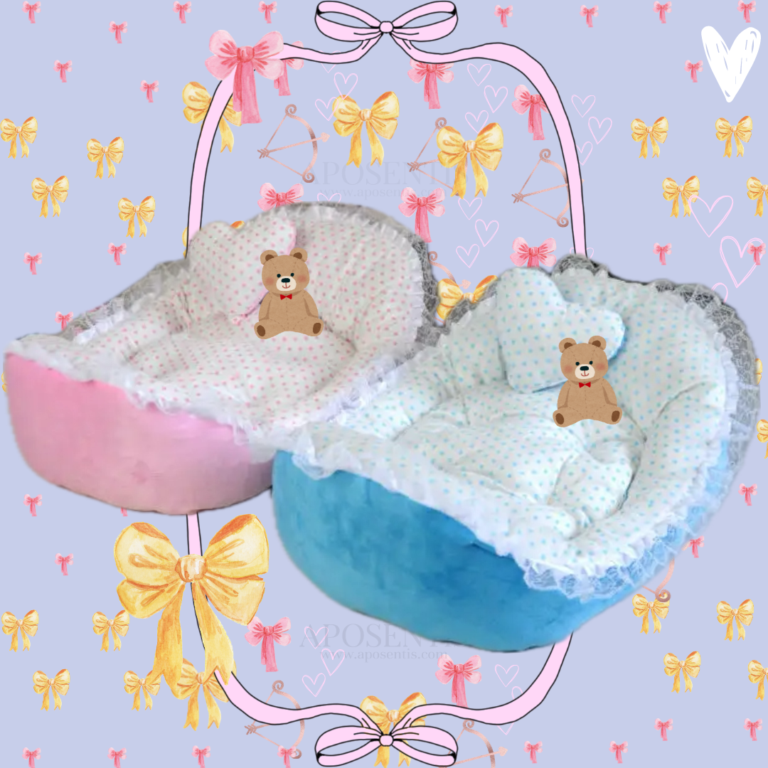 Luxury Bear Shaped Dog and Cat Bed