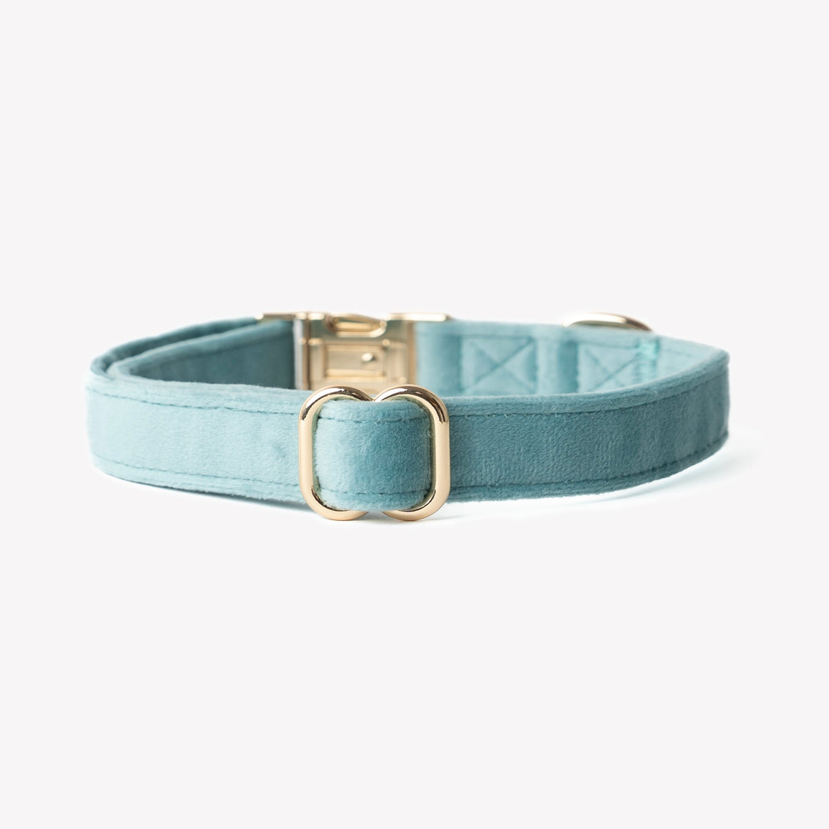 Blue - Velvet Dog Collar - HT Animal Supply