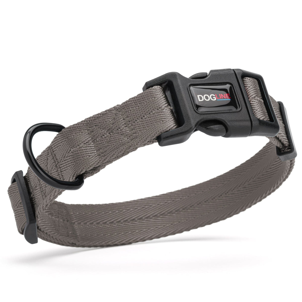 Dogline Nylon Flat Dog Collar