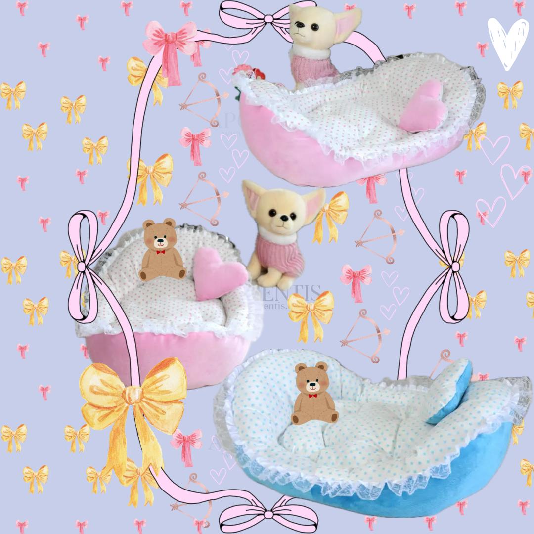 Luxury Bear Shaped Dog and Cat Bed
