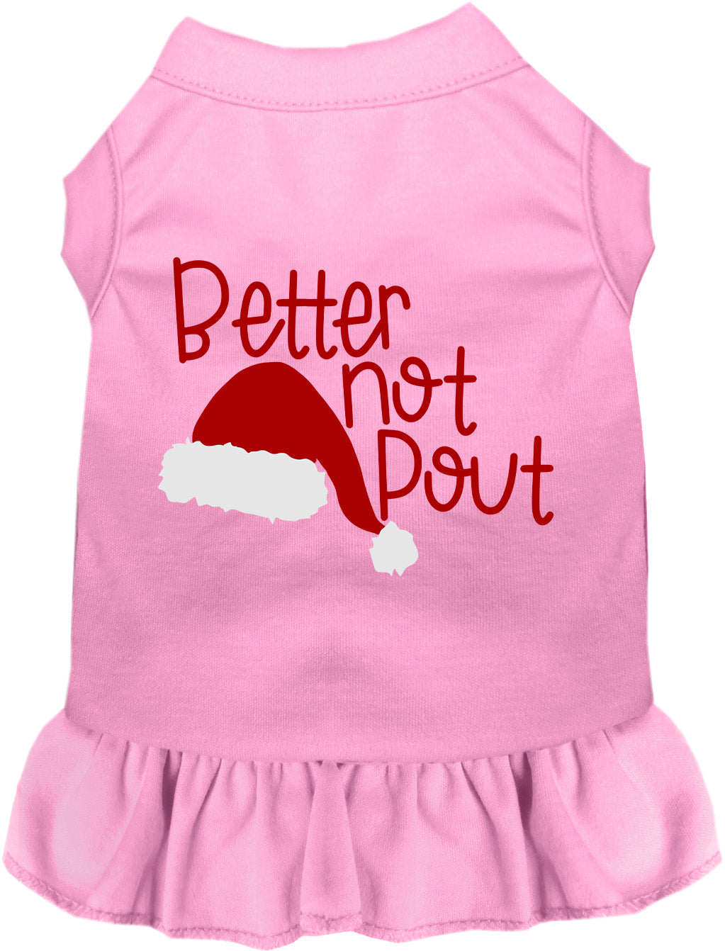 As You Wish Apparel – Better Not Pout Christmas Pet Dress