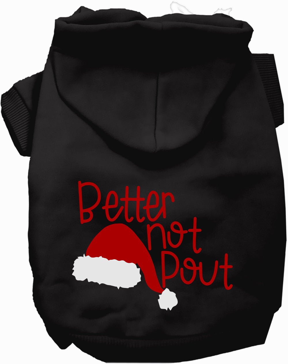As You Wish Apparel – Better Not Pout Christmas Pet Hoodie