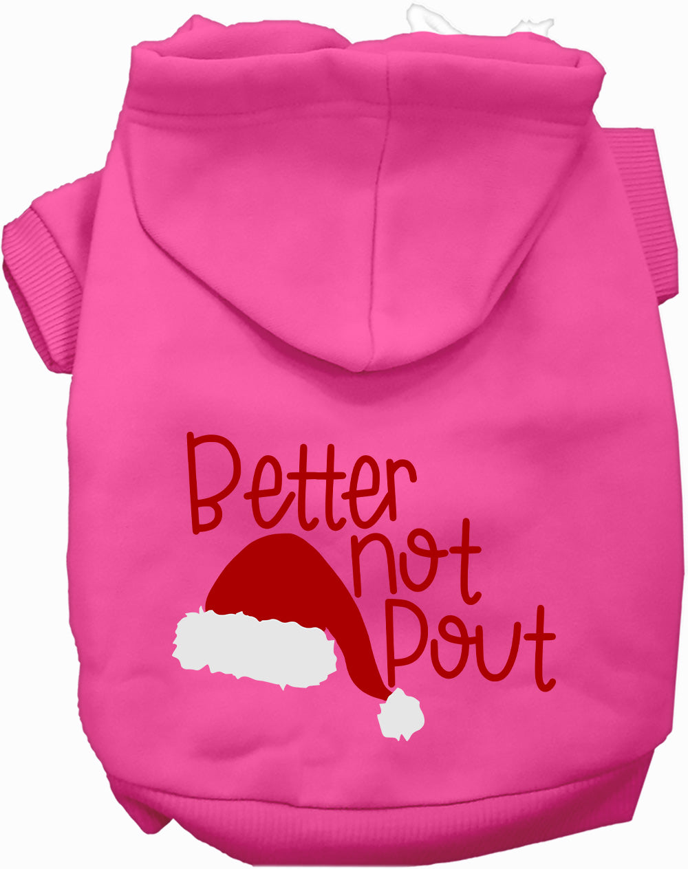 As You Wish Apparel – Better Not Pout Christmas Pet Hoodie