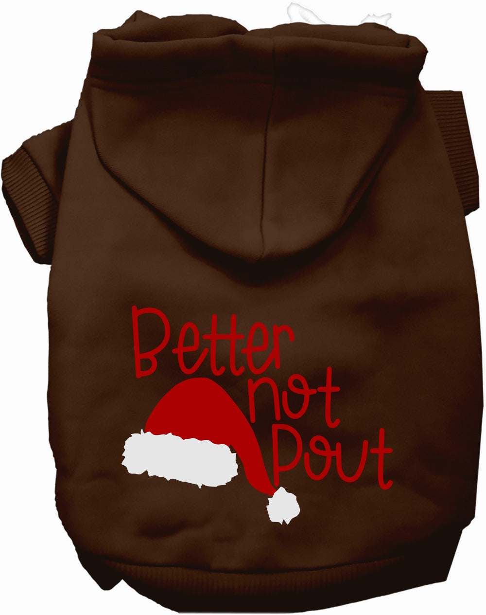 As You Wish Apparel – Better Not Pout Christmas Pet Hoodie