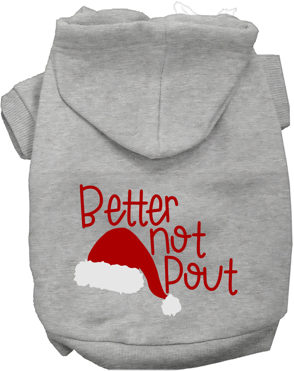 As You Wish Apparel – Better Not Pout Christmas Pet Hoodie